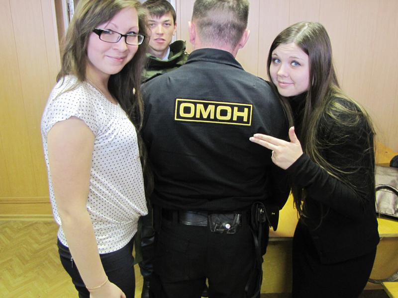 Урок мужества ОМОН,20 февраля 2013 г.