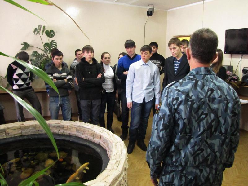 Урок мужества ОМОН,20 февраля 2013 г.