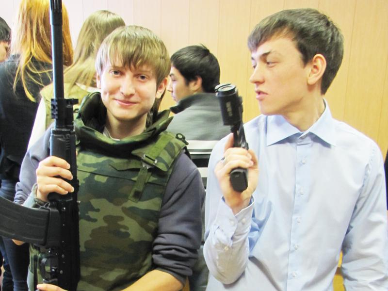 Урок мужества ОМОН,20 февраля 2013 г.