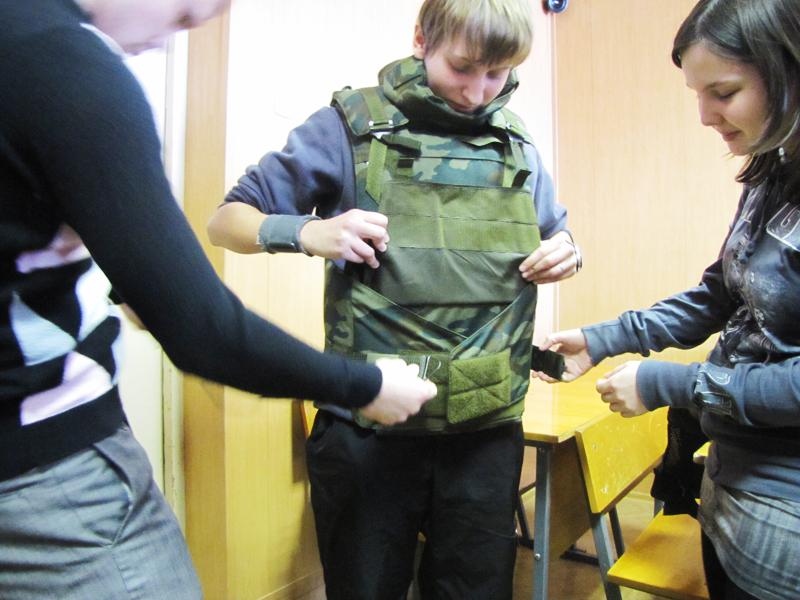 Урок мужества ОМОН,20 февраля 2013 г.