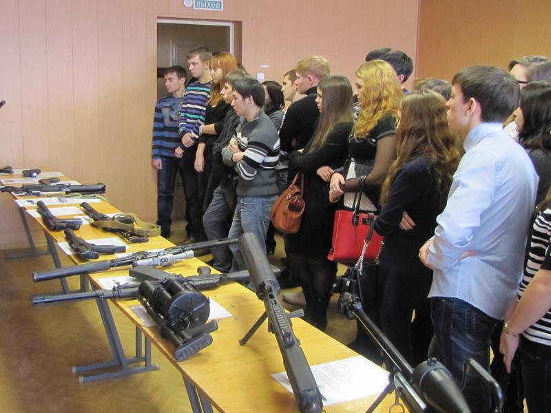 Урок мужества ОМОН,20 февраля 2013 г.