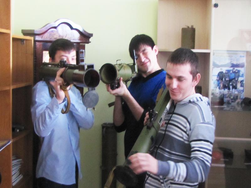Урок мужества ОМОН,20 февраля 2013 г.
