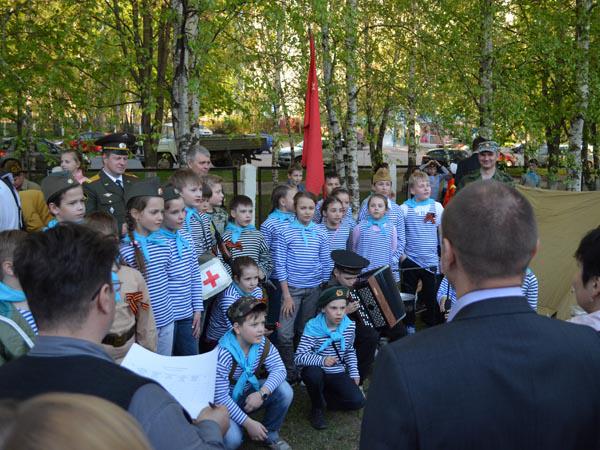 Гимназия №13 Пензы. Мероприятие, посвященное 68-ой годовщины Победы в Великой Отечественной войне