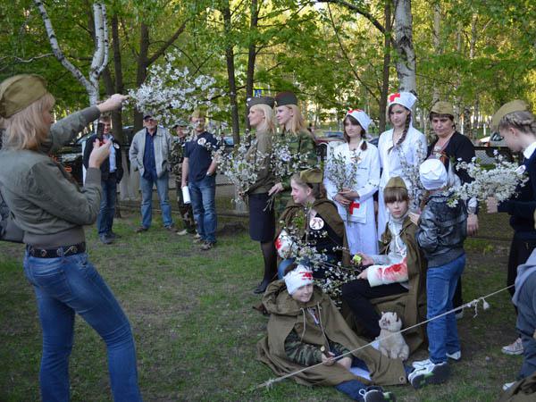 Гимназия №13 Пензы. Мероприятие, посвященное 68-ой годовщины Победы в Великой Отечественной войне