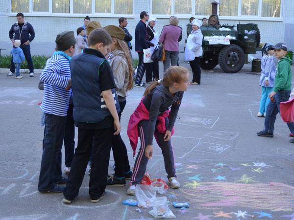 Гимназия №13 Пензы. Мероприятие, посвященное 68-ой годовщины Победы в Великой Отечественной войне