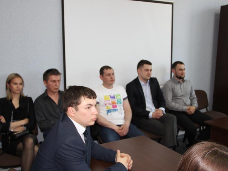 Встреча в рамках проекта "Молодой Гвардии" "Я - депутат"