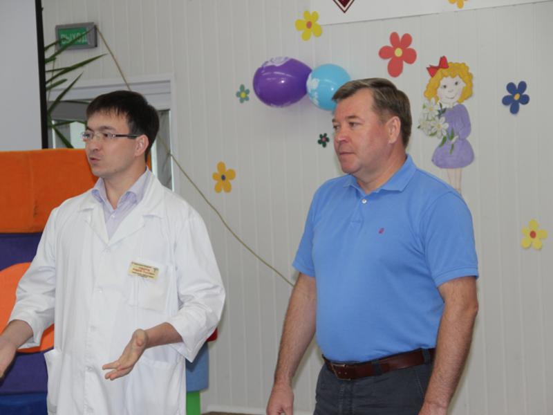 В Детском медицинском центре состоялся праздник в честь Дня защиты детей