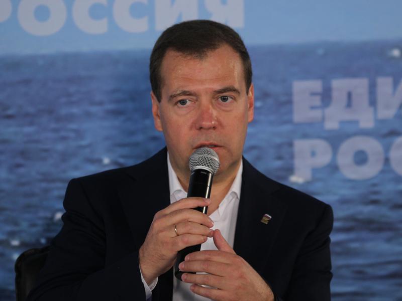 Председатель «Единой России» Дмитрий Медведев встретился с партактивом Иркутской области