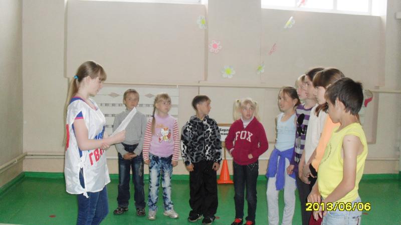 Новоуральские молодогвардейцы провели для ребят в лагере средней образовательной школы деревни Починок интересные и познавательные мероприятия