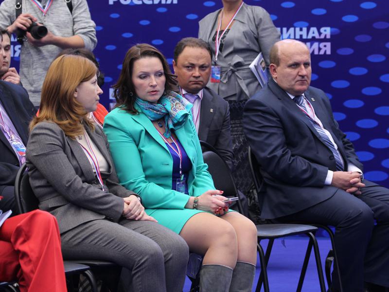 Первый день работы XIV Съезда партии «Единая Россия». Дискуссия на тему работы депутатских фракций партии «Единая Россия» в современных условиях