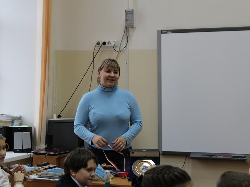 Классный час с чемпионом