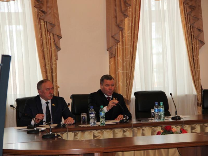 Заседание регионального политсовета партии "Единая Россия"