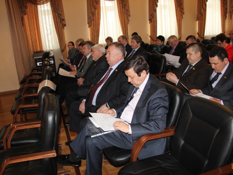 Заседание регионального политсовета партии "Единая Россия"