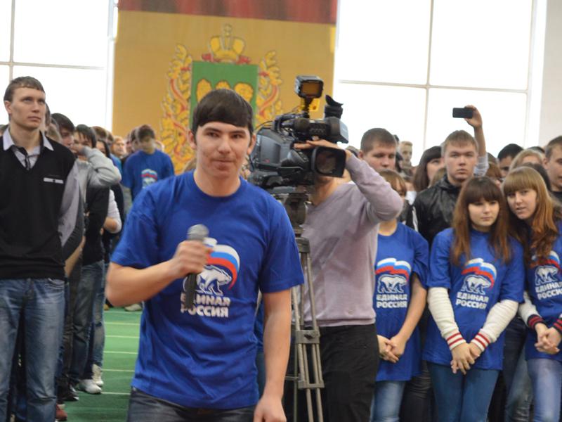 масштабный флешмоб в поддержку олимпийского движения