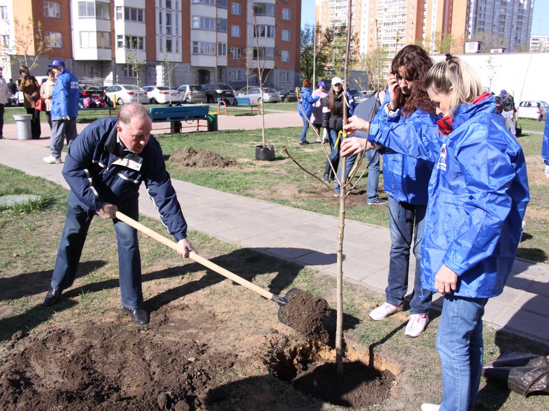 26.04.2014 Субботник "Миллион деревьев"