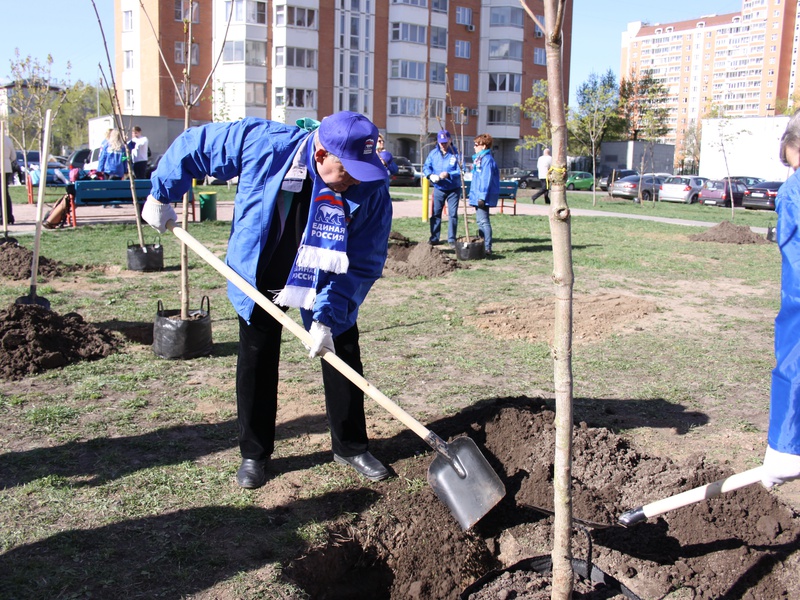 26.04.2014 Субботник "Миллион деревьев"