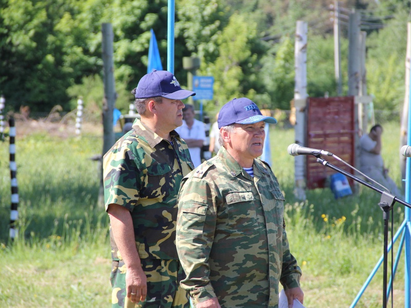 Открытие военно-патриотического лагеря Союза десантников Чувашии (02.06.2014)