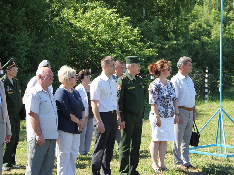 Открытие военно-патриотического лагеря Союза десантников Чувашии (02.06.2014)