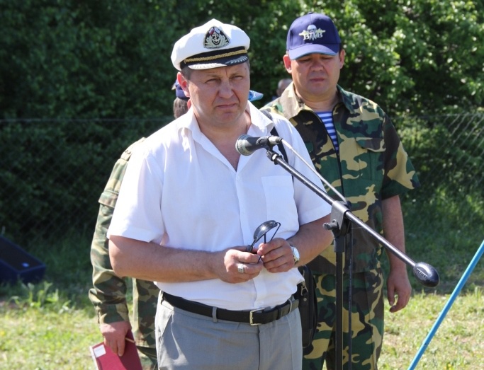 Открытие военно-патриотического лагеря Союза десантников Чувашии (02.06.2014)