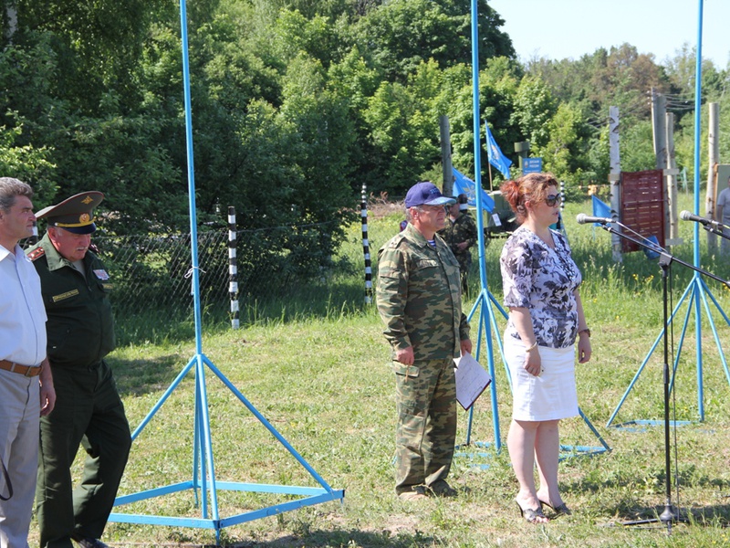 Открытие военно-патриотического лагеря Союза десантников Чувашии (02.06.2014)