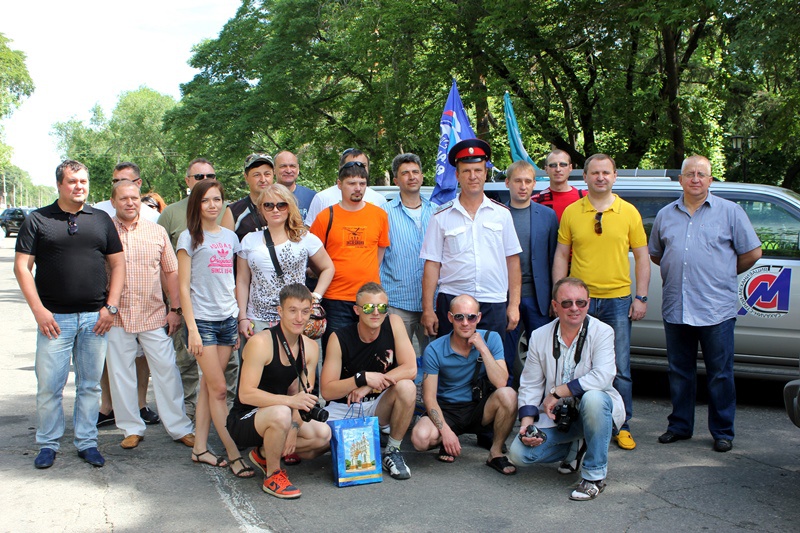 Автопробег в поддержку Крыма