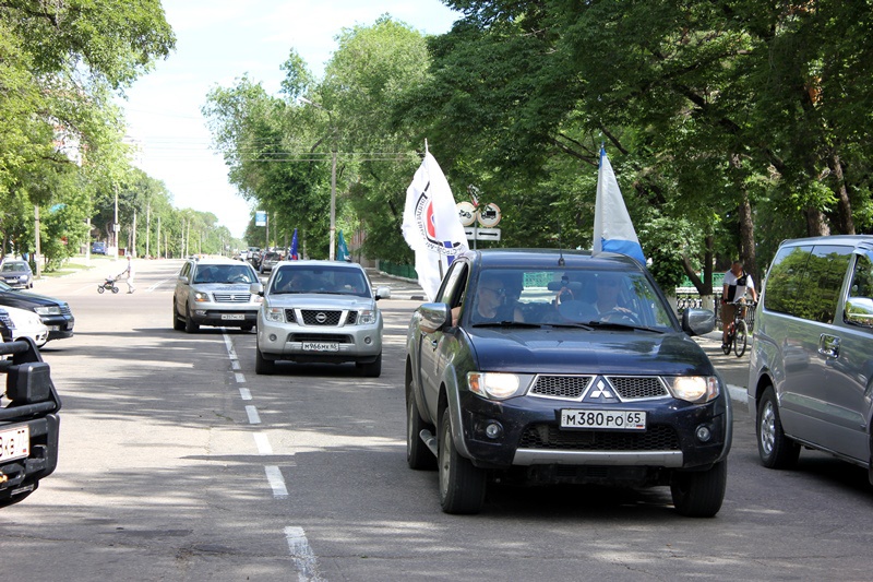 Автопробег в поддержку Крыма