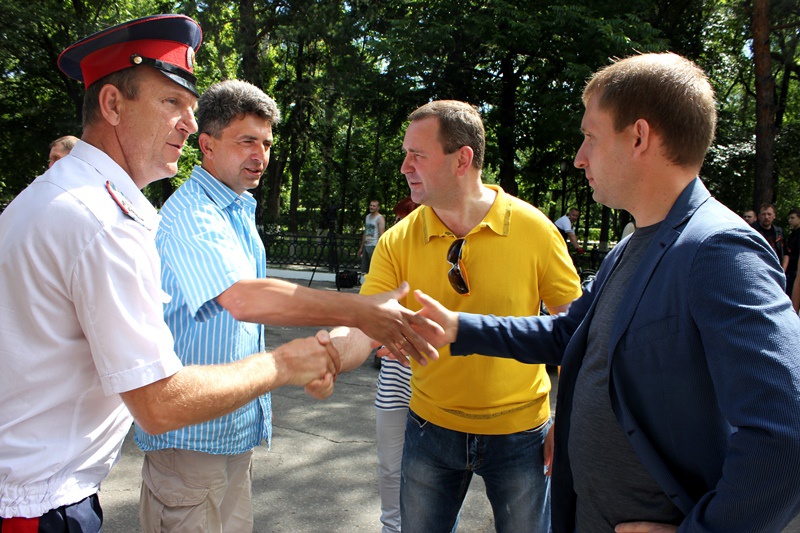 Автопробег в поддержку Крыма