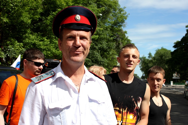 Автопробег в поддержку Крыма