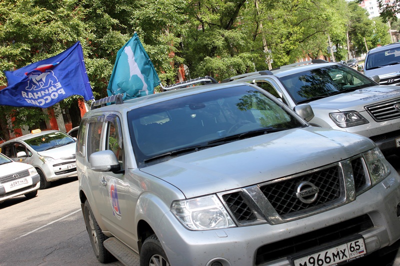 Автопробег в поддержку Крыма
