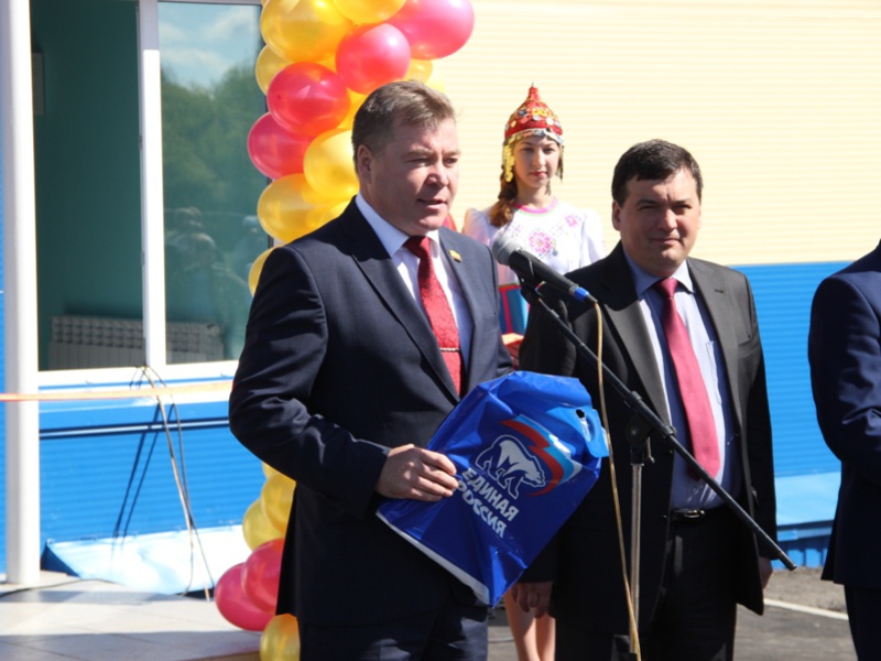 Открытие центра единоборств "Олимп" в д.Караклы Канашского района (20.06.2014)