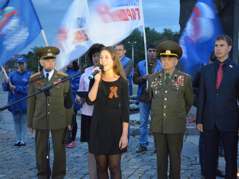 В Пензе прошла акция «Свеча памяти»