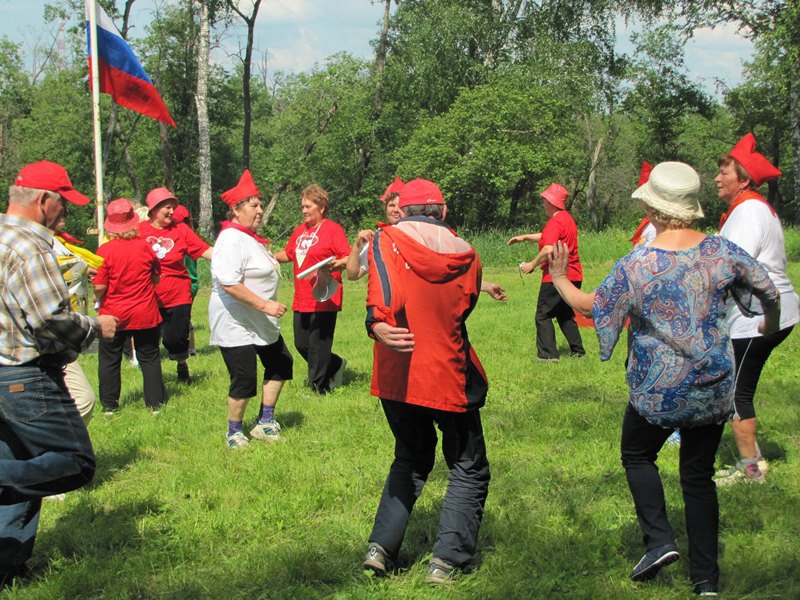 Туристический слет для пенсионеров в Байкалово