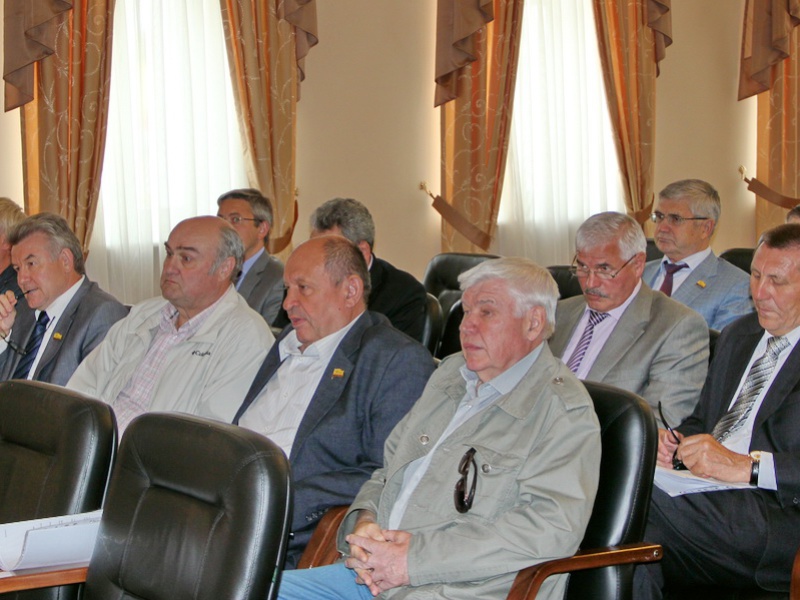 Заседание Регионального политсовета партии "Единая Россия"