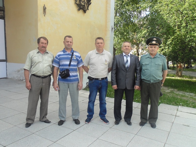 Вручение юбилейных медалей воинам Афганистана в Малышево