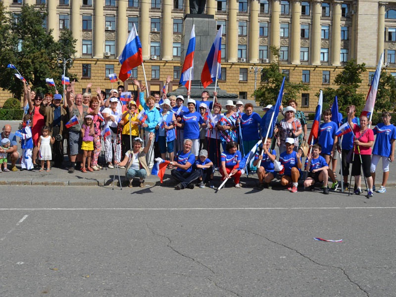 Пенза отметила День российского флага по-спортивному