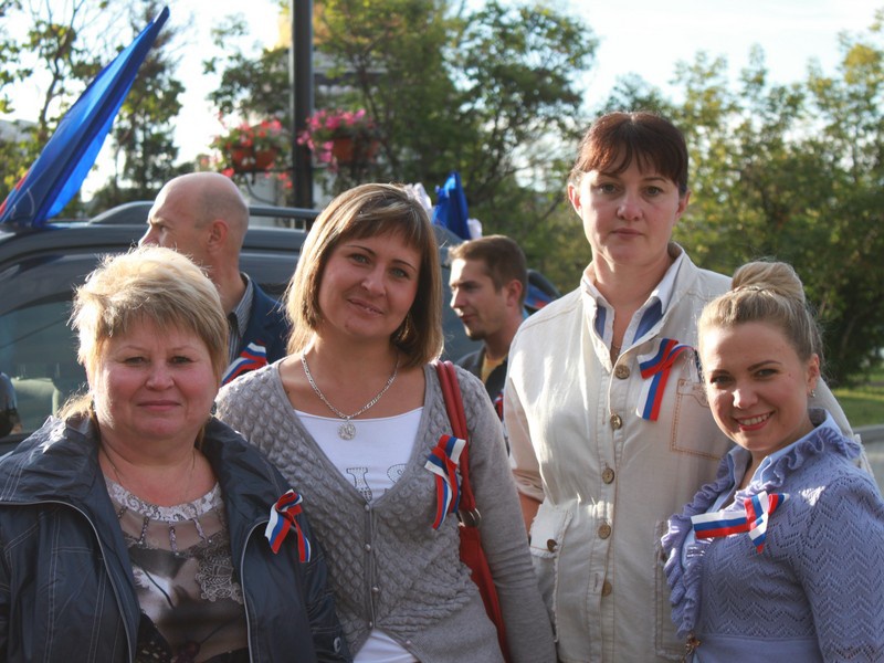Автопробег в честь Для российского флага