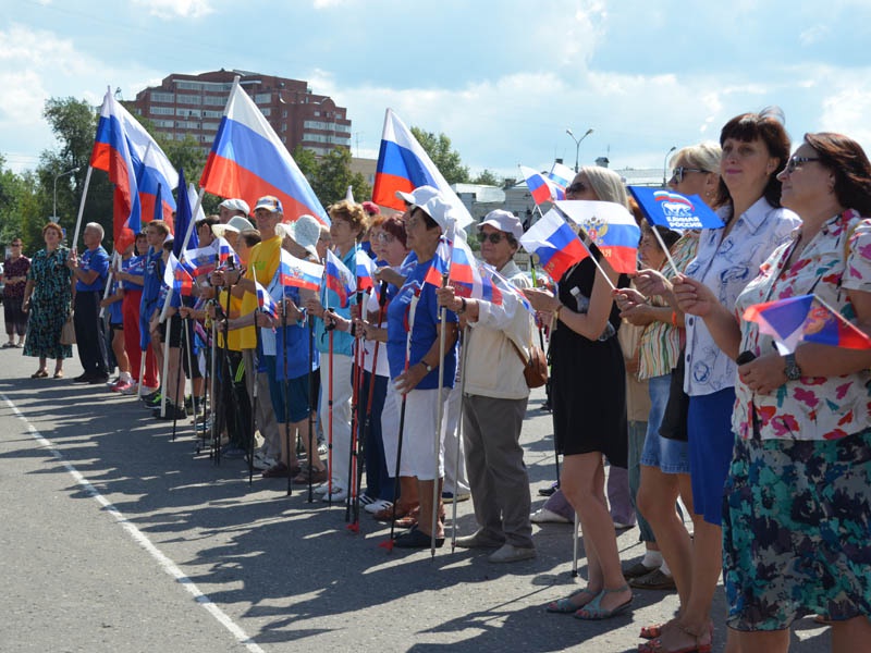 Пенза отметила День российского флага по-спортивному