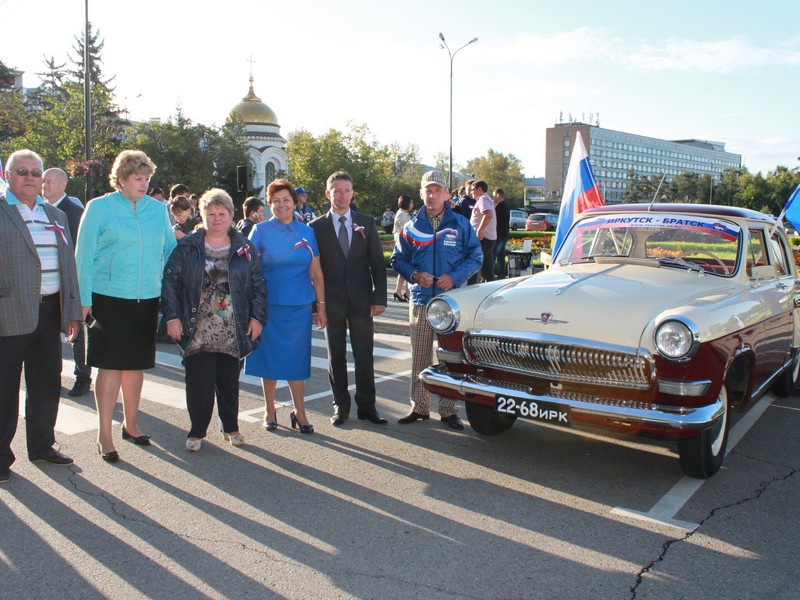 Автопробег в честь Для российского флага