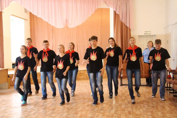 Молодогвардейцы посетили беженцев с Украины
