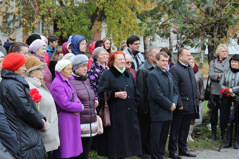 Открытие мемориального камня жертвам политических репрессий, Туринск