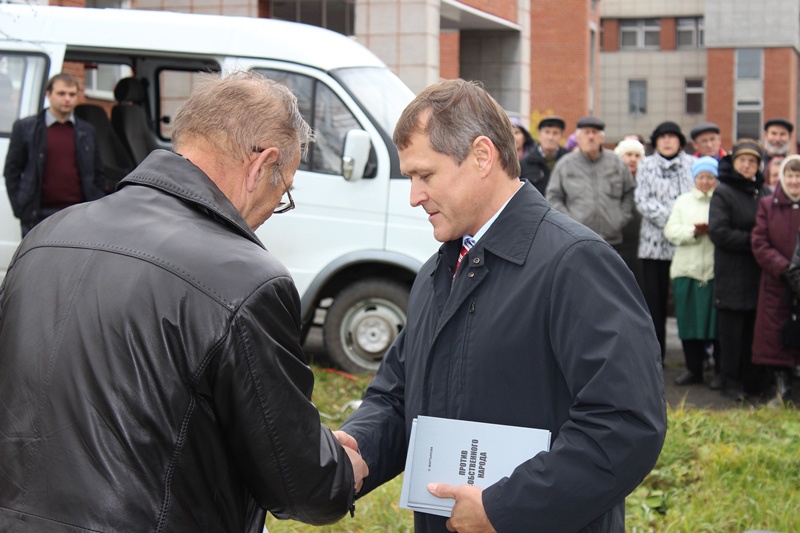 Открытие мемориального камня жертвам политических репрессий, Туринск
