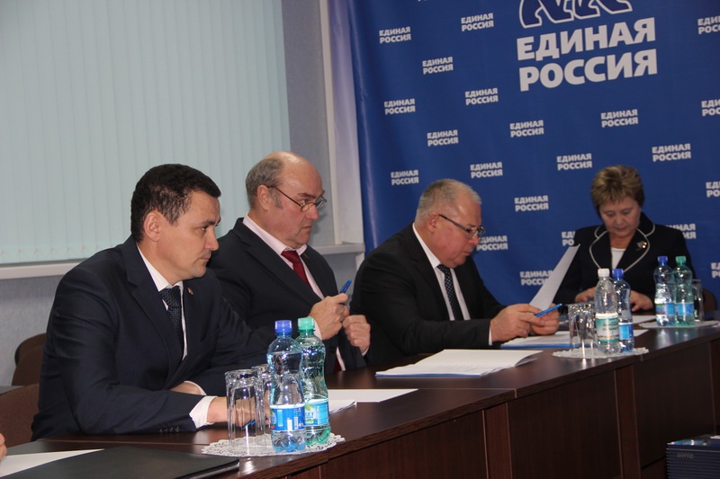 Заседание Президиума Регионального политсовета Партии (5.11.2014)