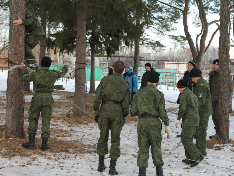 День юного бойца в Верхней Салде