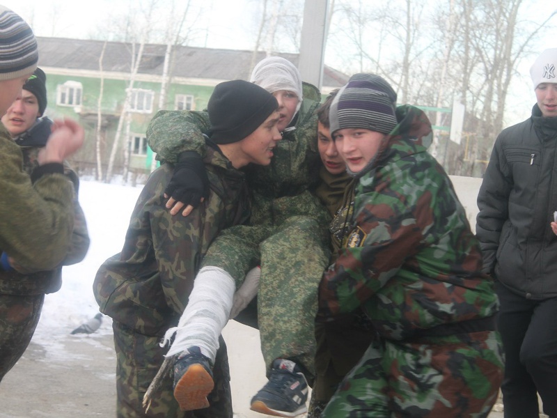 День юного бойца в Верхней Салде