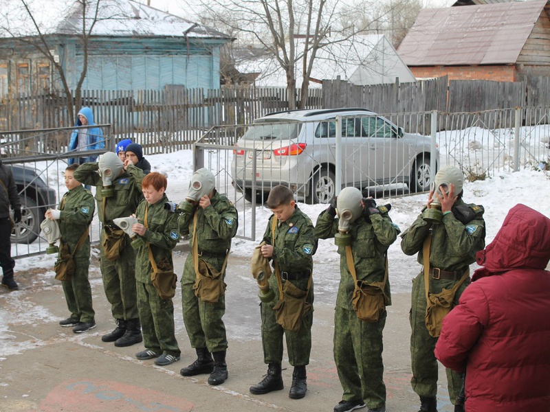 День юного бойца в Верхней Салде