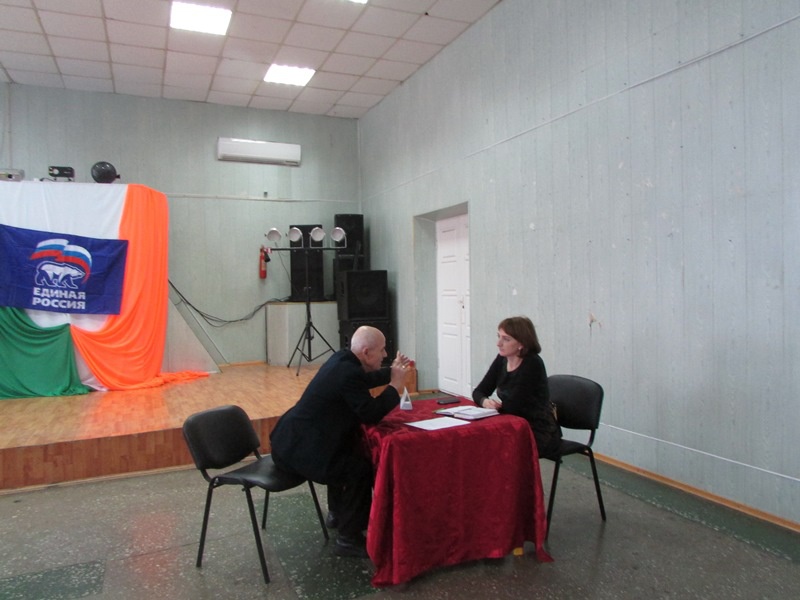 Прием граждан в Верхотурском отделении