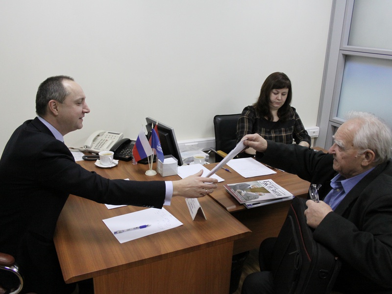 Прием у депутата Сорока О.И. 16.12.2014