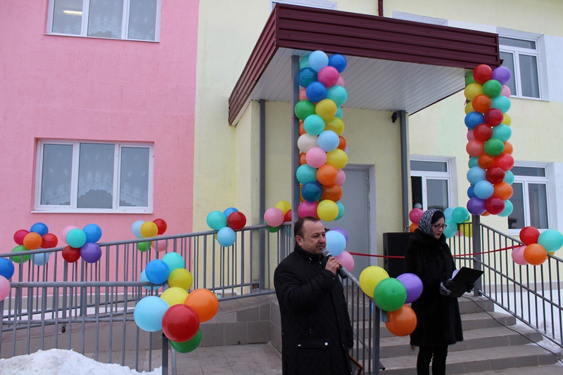 Открытие детского сада в Туринске