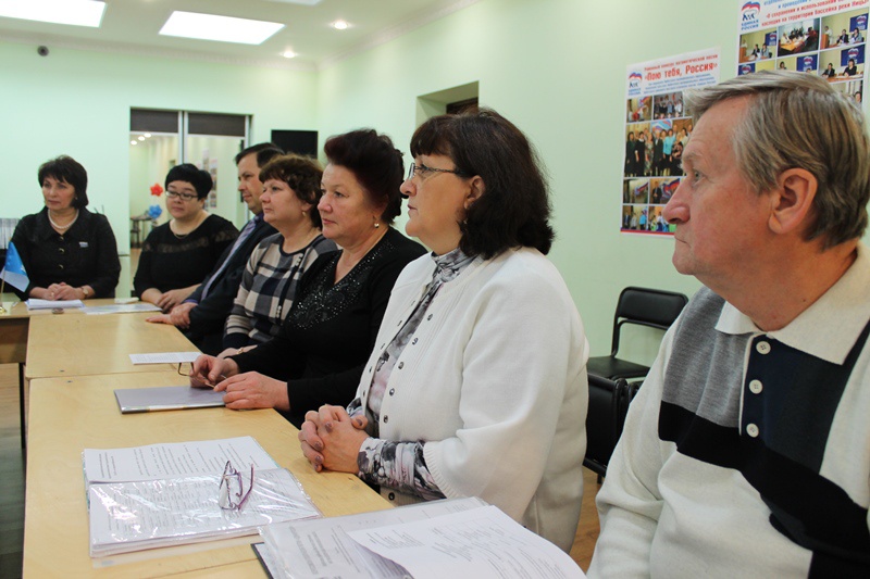 Комплексная проверка Ирбитского районного местного отделения Партии