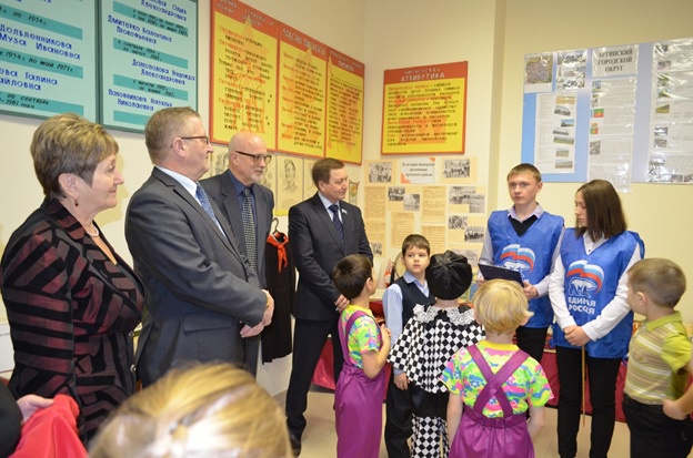 Открытие Центра детского творчества в Артях